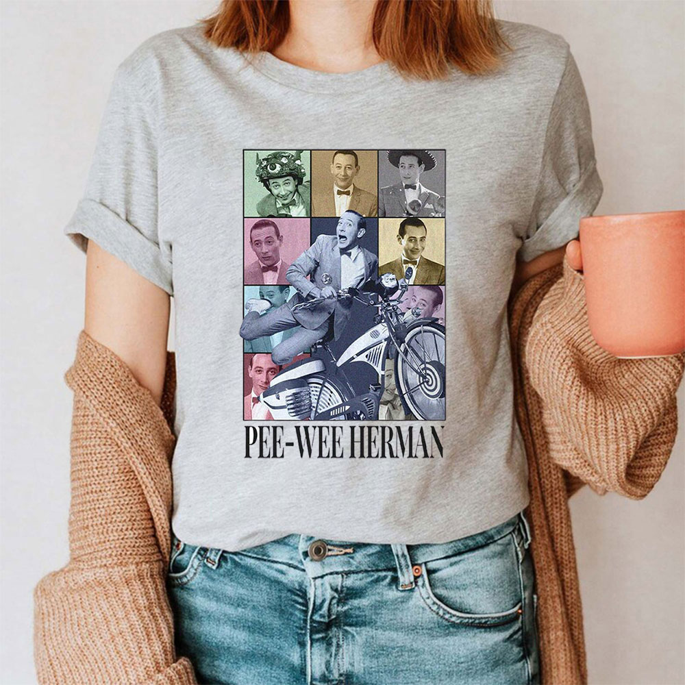 New Rare Pee Wee Herman Eras Shirt For Friends